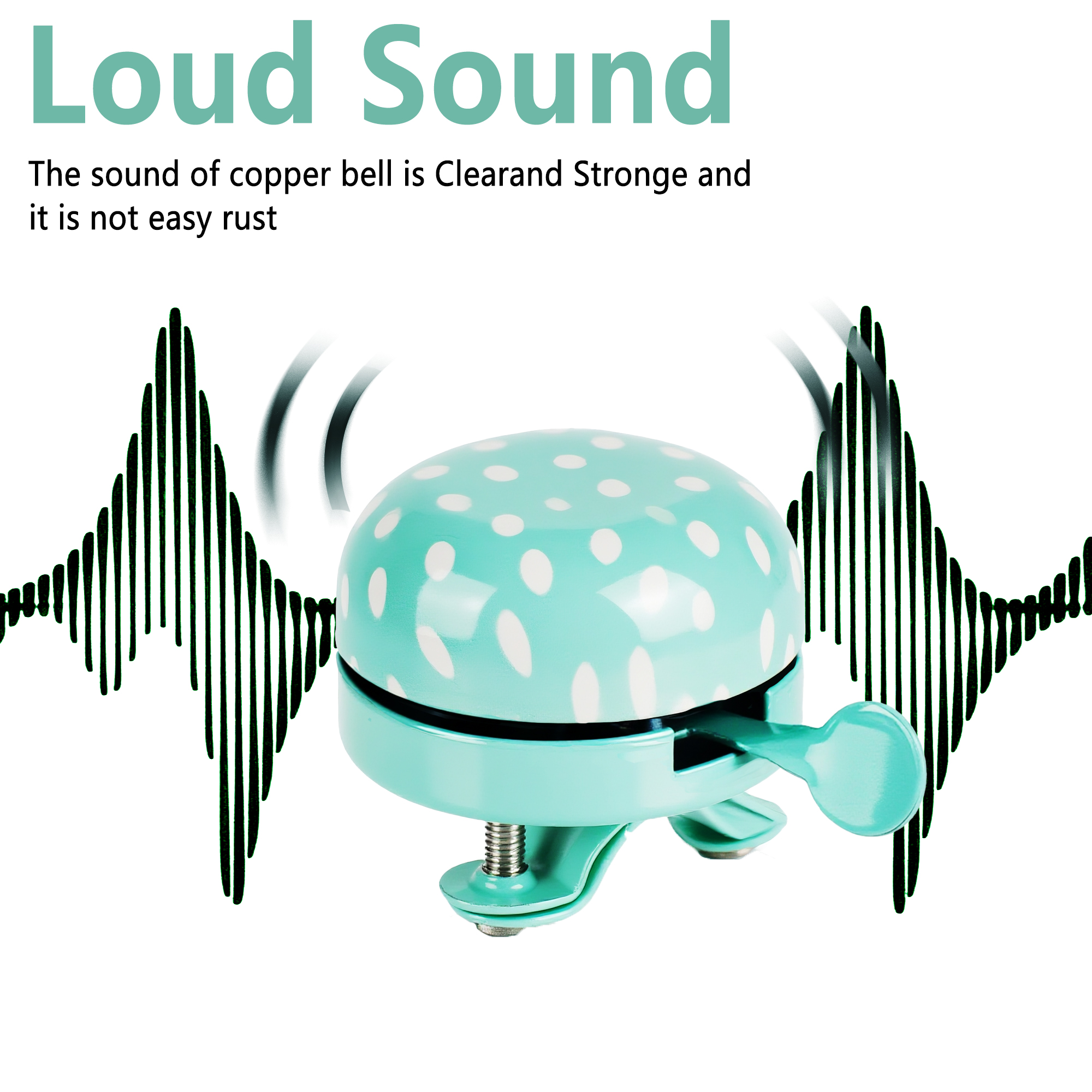 Durable Metal Bike Bell Construction