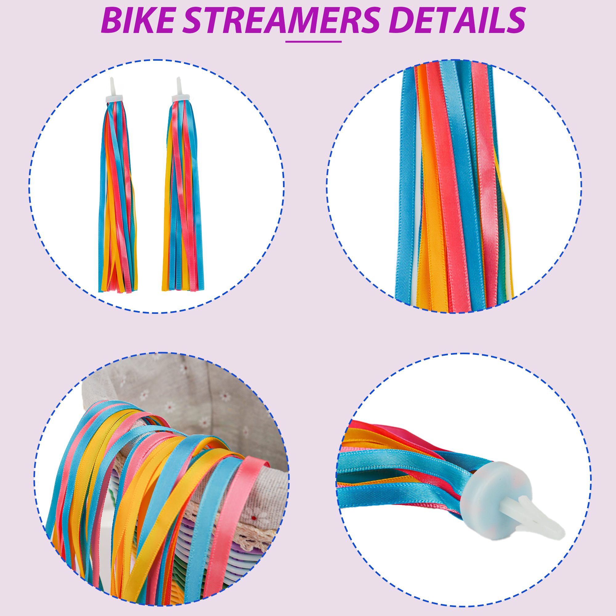 Basket with Streamers and Bell