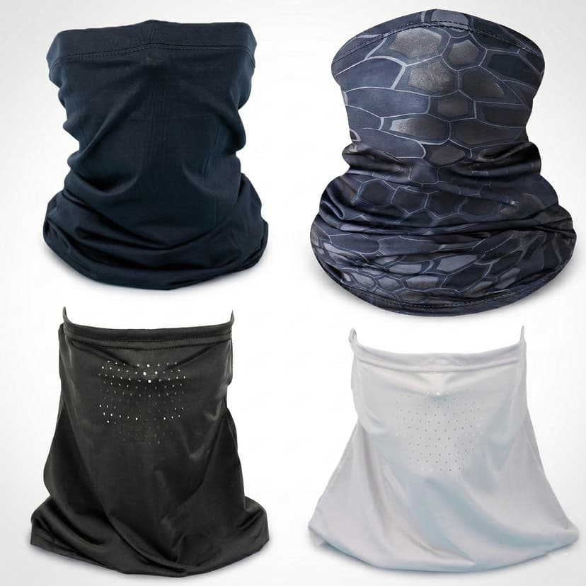 RidingRush Neck Gaiter for Men & Women, Cooling Face Cover Scarf with Sun Protection, Breathable Neck Warmer for Outdoor Sports, Fishing, Hiking, Cycling