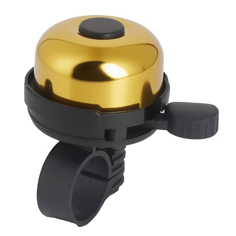 RidingRush Bicycle Bell for Adult Bikes, Loud & Clear Sound Bicycle Bell for Adults & Kids Classic Design, Easy Installation Fits Mountain, Road, Folding Bikes and Scooters