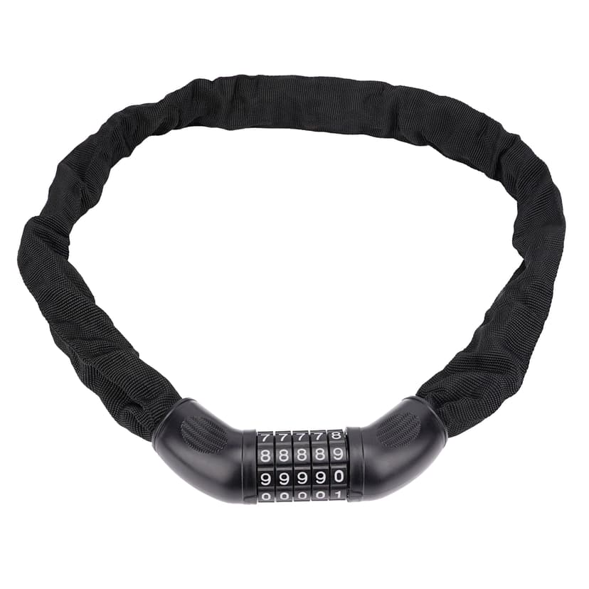 RidingRush Bike Lock Chain – Heavy Duty 4-Digit Combination Lock, Secure Cable Lock for Bicycle, E-Scooter, E-Bike, Anti-Theft Protection, Weatherproof, Easy to Use