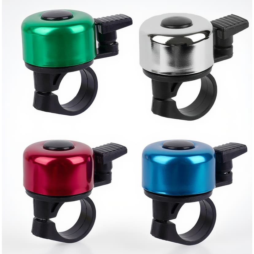 RidingRush Bike Bell for Adults, Bike Bell Compact Bicycle Bell for Kids and Adults, Easy to Install Bell for Bike or Scooter, Loud Bike Ring Bell for Boys, Girls, Beginners and Casual Riders