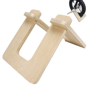 RidingRush Wooden Balance Bike Stand for Kids – Floor Display Rack for Toddler Balance Bikes – Portable Bicycle Holder Stand for Home and Garage Storage