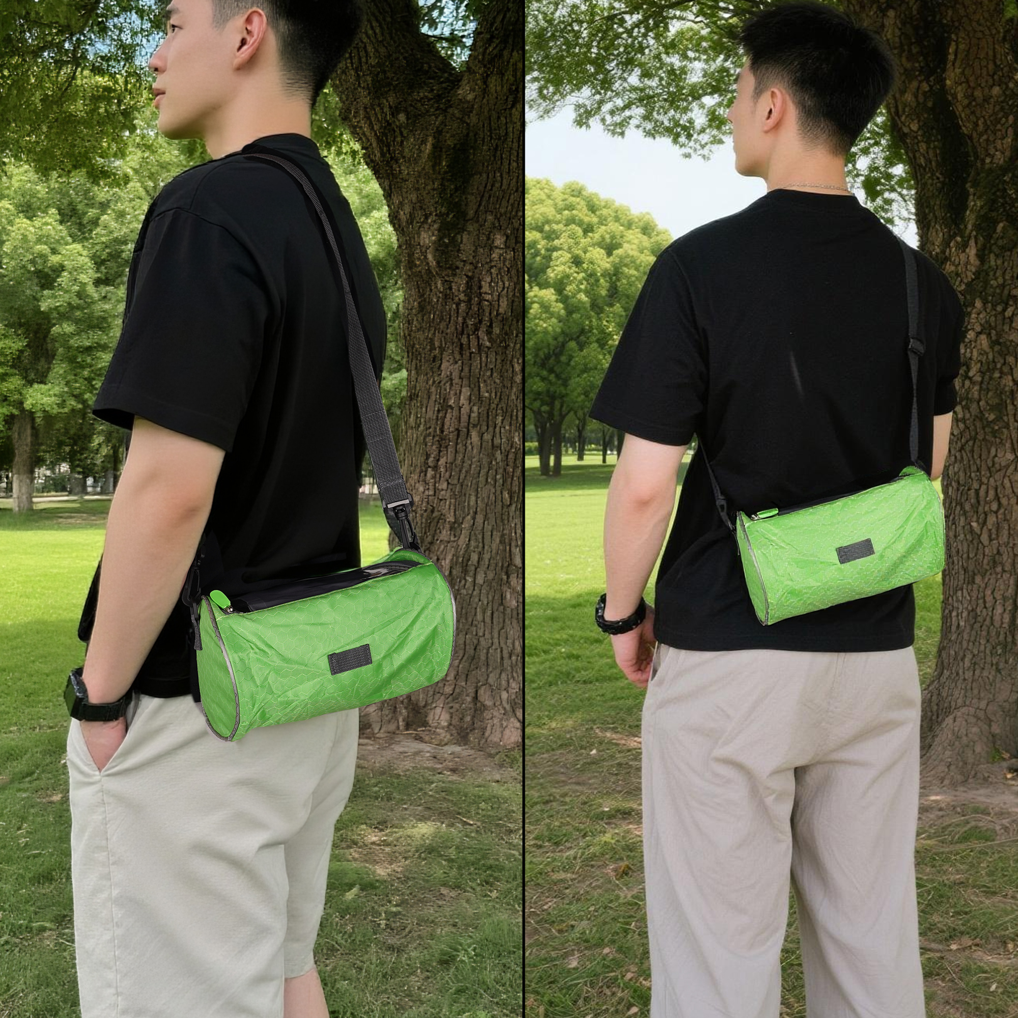 RidingRush Bike Handlebar Bag – Waterproof Bicycle Front Frame Bag with Sensitive TPU Touch Screen, Phone Holder Cycling Storage Pouch for Road, Mountain, and Electric Bikes - Image 6