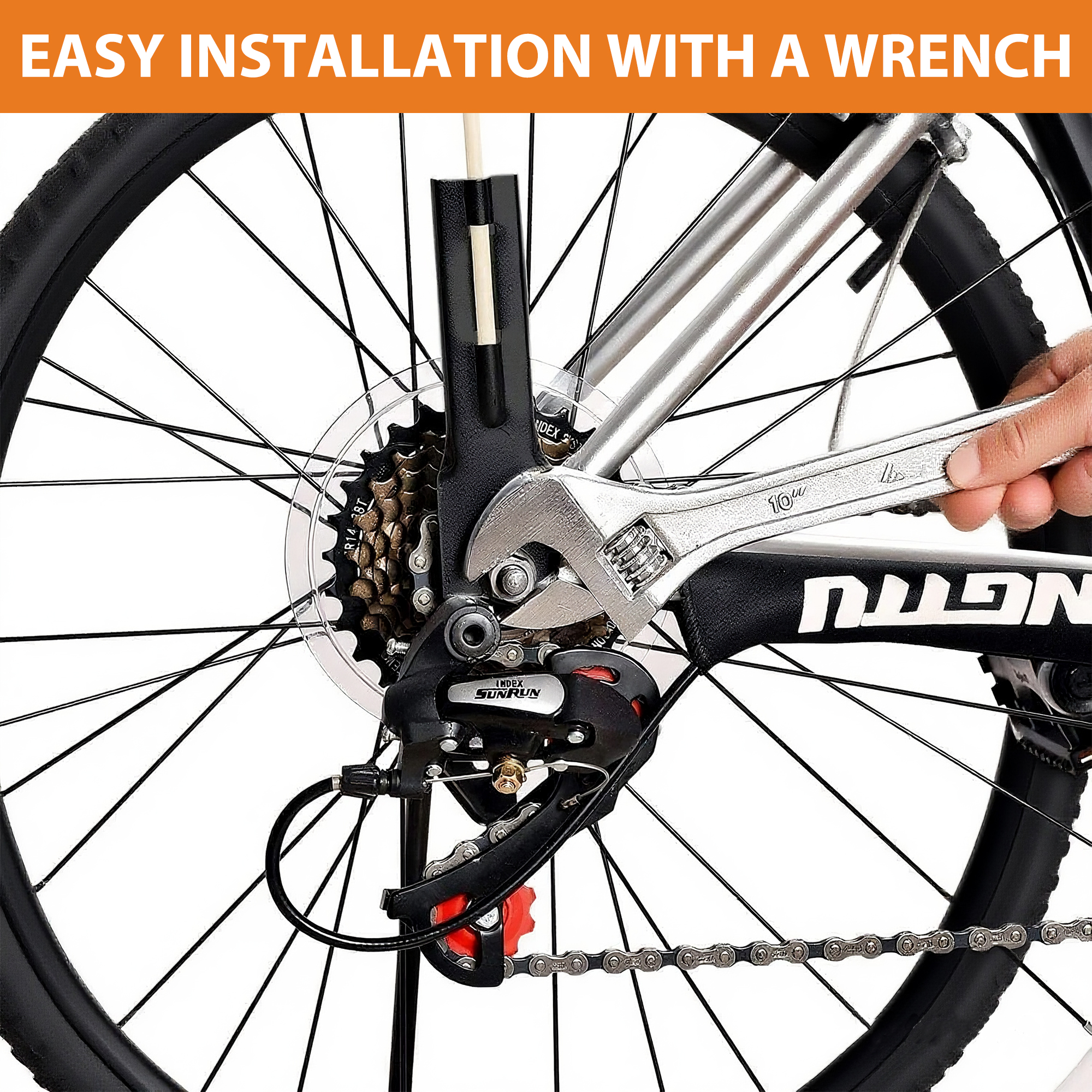 RidingRush Bike Safety Flag with Pole – High Visibility Bicycle Flag for Kids & Adults, Bike Trailer, Trike, Scooter, Wheelchair, Go Kart Safety Flag for Cycling Protection - Image 5