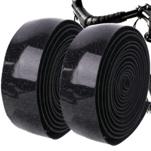 RidingRush Anti-Slip Silicone Bar Tape, Bike Grip Tape for Road Bike, 3mm Thick Bicycle Grip Wrap, Breathable Bike Handlebar Tape for Gravel or Racing