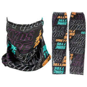 RidingRush Face Covering for Men & Women with Arm Sleeves – Cooling Neck Gaiter for Sun Protection, Breathable UV Protection Headwear for Cycling, Running, Fishing, Hiking & Outdoor Sports