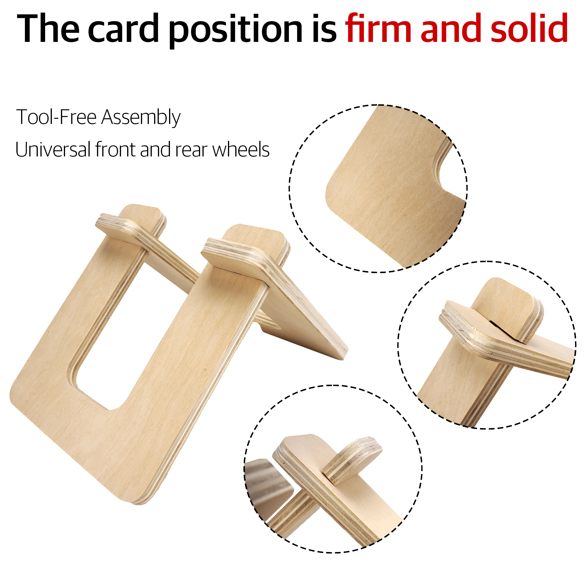 RidingRush Wooden Balance Bike Stand for Kids – Floor Display Rack for Toddler Balance Bikes – Portable Bicycle Holder Stand for Home and Garage Storage - Image 5